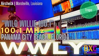 100.1 Wwly Wild Willie 100.1 Panama City Beach, Fl Tropo 256 Miles
