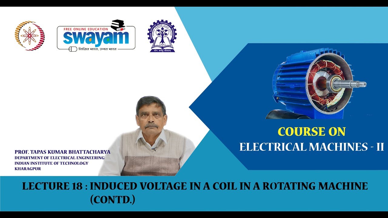 Lecture 18: Induced Voltage in a Coil in a Rotating Machine (Contd.) camera iphone 8 plus apk