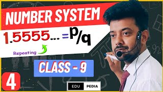 Convert Repeating Decimal to Fraction 🔥 (1.555…... = P/q) | Class 9th #class9maths