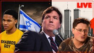 🔴LIVE: Tucker Slams GOP | New Groyper War?