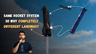 Why Starship Falls Sideways but Super Heavy Doesn’t #spacex #superheavy #reentry