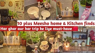 Meesho kitchen essentials in budget | Budget Mein Smart Kitchen Setup 💛#meeshohaul #meeshofinds 