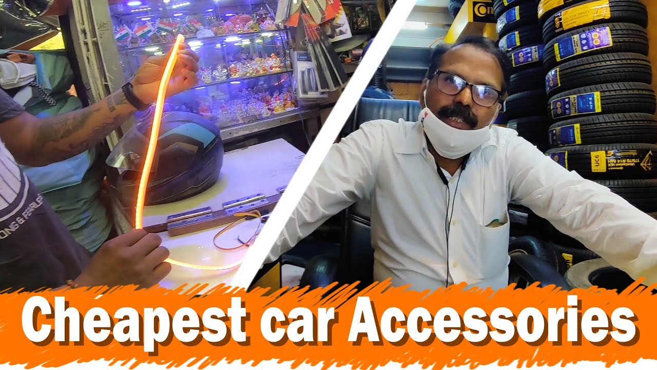 Car auto parts and tire wholesale market in Mumbai Cheapest car