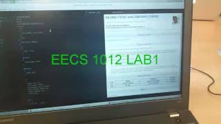 EECS 1012 Lab1