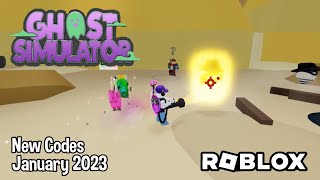 Roblox Ghost Simulator New Codes January 2023