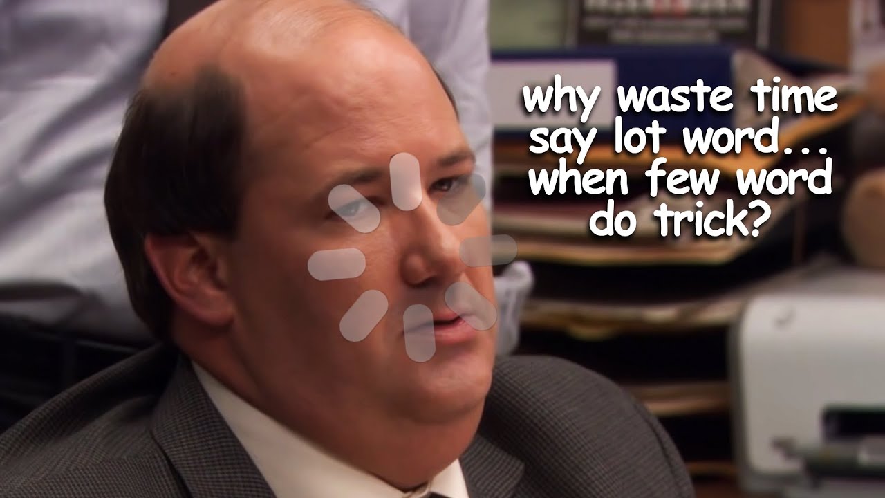 Kevin Does Small Talk | The Office US | Comedy Bites - YouTube
