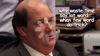 Kevin Does Small Talk | The Office US | Comedy Bites