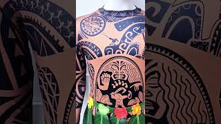 Moana 3 Maui Muscle Jumpsuit - Official Polynesian Cosplay Costume for Anime Con & Hallowee
