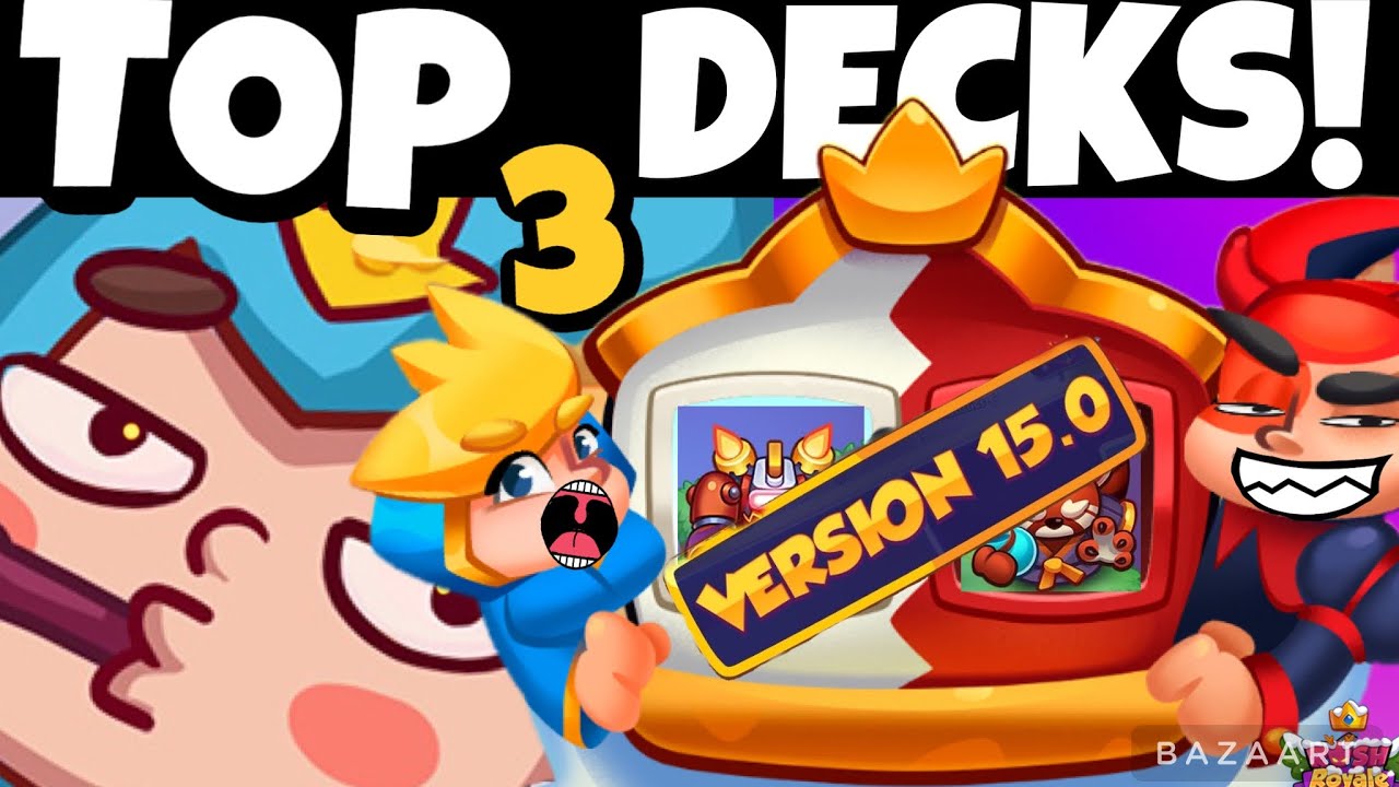 (UPDATED) TOP 3 DECKS *TO BEAT DUNGEONS* IN RUSH ROYALE YouTube