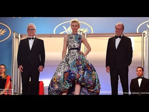 Video: Cate Blanchett Pilk Cannes'ile