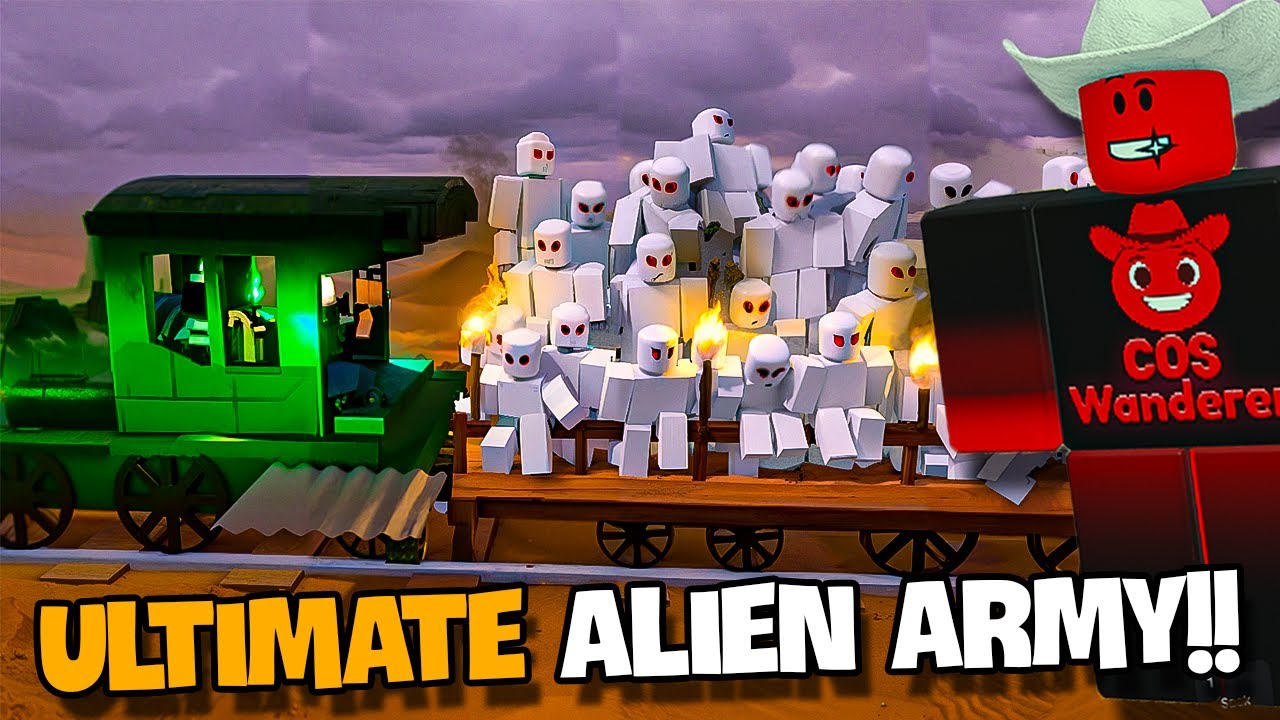 Dead Rails Troop I Built the Strongest Alien Army in Dead Rails - YouTube