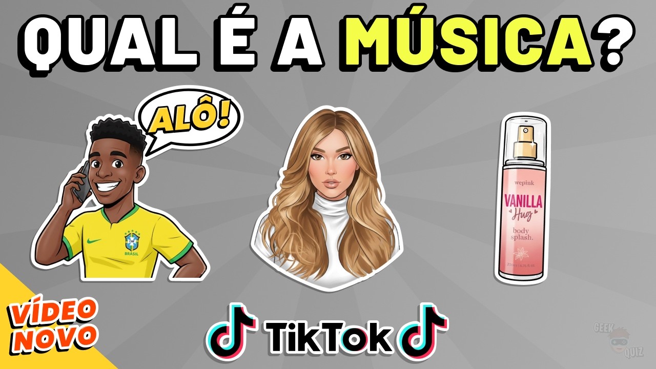 🎵 Adivinhe a MÚSICA do TIKTOK com EMOJIS ✅ Desafios Musicais 🎶