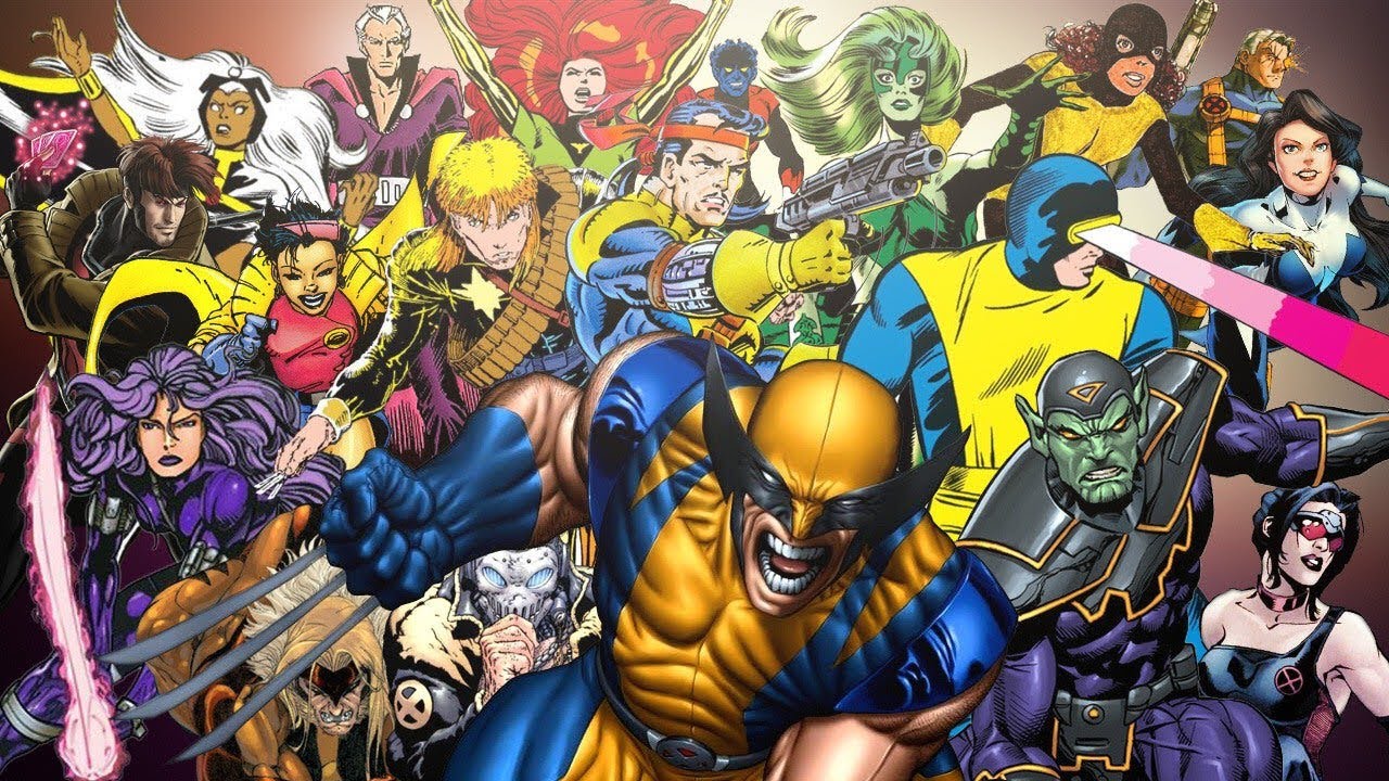 Recuerdo Comorama Tercero All X-Men Teams - YouTube