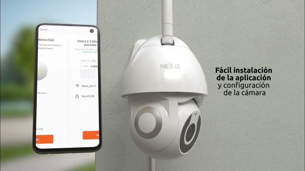 Cámara IP de Vigilancia Wifi Nexxt Exterior a Batería Full HD NHC