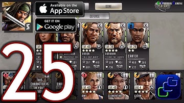 Walking Dead Road To Survival Android iOS Walkthrough - Part 25 - Town Square: Stages 1-2