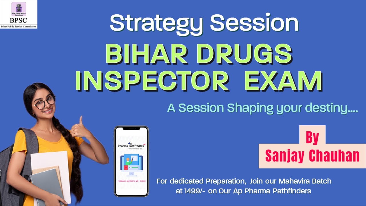 BPSC DRUG INSPECTOR EXAM STRATEGY & BEST ONLINE COURSE FOR BPSC DI EXAM ...