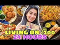 LIVING on *Rs 200* for 24 Hours Challenge | Food Challenge | Dilli ki Ladki