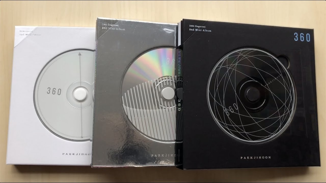 ♡Unboxing Park Jihoon 박지훈 2nd Mini Album 360 (0 Degrees, 180