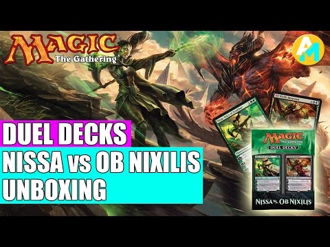 MTG - Duel Decks Nissa vs Ob Nixilis Unboxing