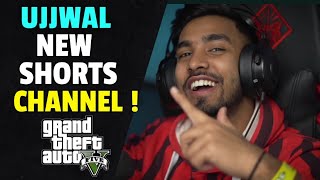TECHNO GAMERZ NEW OFFICIAL SHORTS CHANNEL | UJJWAL GTA 5 VIDEO LATE REASON | UJJWAL NEW CHANNEL