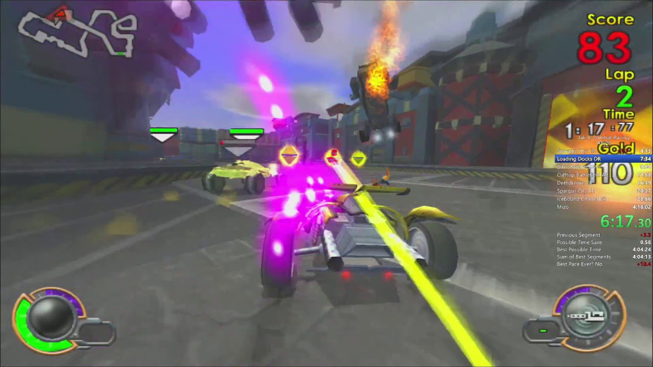 Jak X Any% speedrun in 4:15:56 (WR)