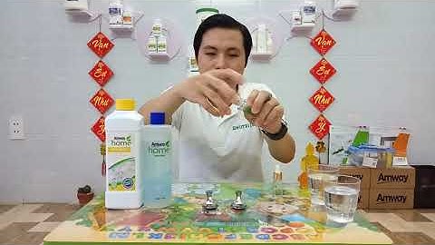 Minh họa nước rửa chén hữu cơ sinh học Dish Drops Amway Home. ( 0365569143 )