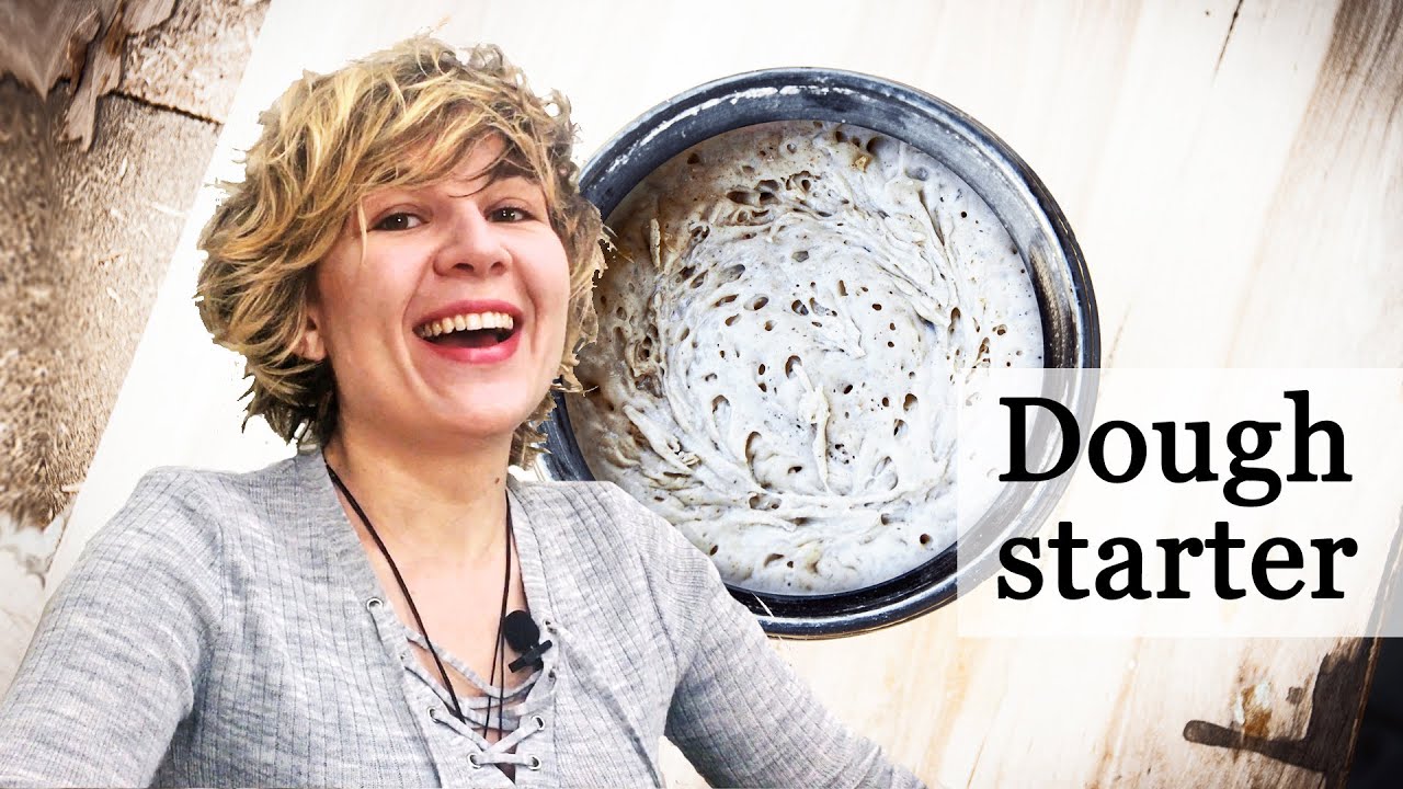 Sourdough Starter: Super Easy Recipe for Homemade Bread. Only 3