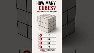 Only 1% Can Solve This Cube Puzzle 😱 | Quant Trick #studymotivation #bankexam