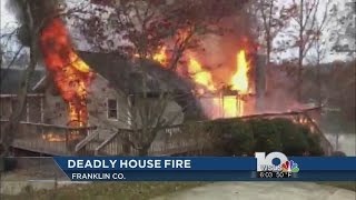 One person dead after house fire in Franklin Count