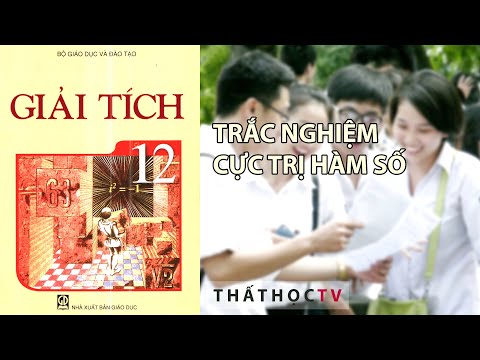 Trắc Nghiệm Cực Trị Của Hàm Số