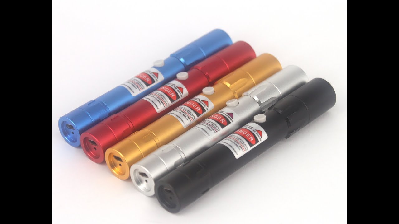 【M211】 Green Red Violet Laser Pointer Pen  200mW