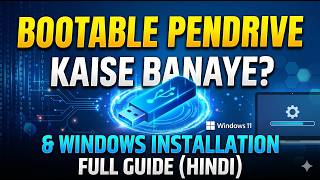Laptop/PC Format karna seekhein! 💻 How to make Bootable Pendrive &amp; Install Windows 10/11