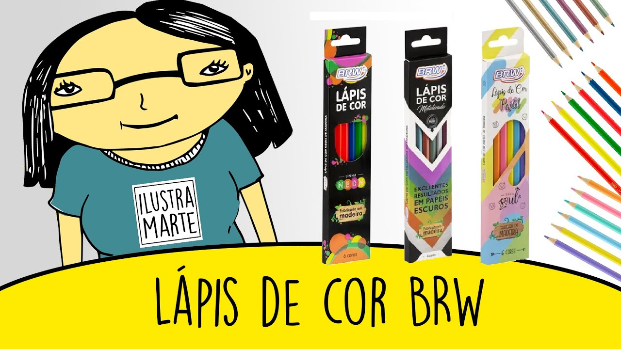 Review Lápis de Cor BRW