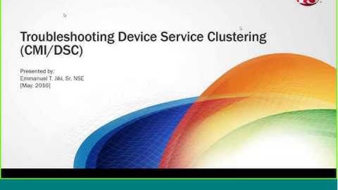 Advanced Troubleshooting Sessions: BIG-IP - Troubleshooting Device Service Clustering