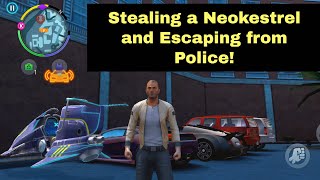 Gangstar Vegas City Of Crime - Stealing A Neokestrel And Escaping From Police