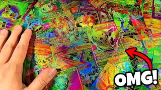 I Found THE CRAZIEST Rainbow Ultra Rare Pokemon Cards You Will Ever See!