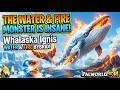 This Water &amp; Fire Monster is INSANE! Whalaska Ignis 🌊🔥 | Palworld #34