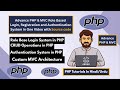 Role Base login and CRUD System in PHP custom MVC Framework | Complete Project in PHP Hindi/Urdu