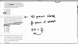 SHSAT 6 - Math Worked Examples (#63-#65)
