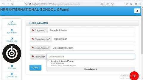 CVT18-HOW TO ADD SUB-ADMIN ON CBT EXAM CREATOR
