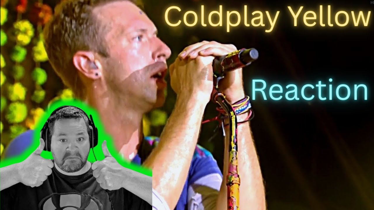 Coldplay - Yellow Live at Glastonbury 2016 Reaction. They are next level!