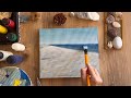 Desert Meets the Sea | Real Time Landscape Painting with Relaxing Music