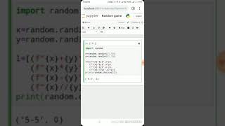 A very simple interesting python game based on random module.