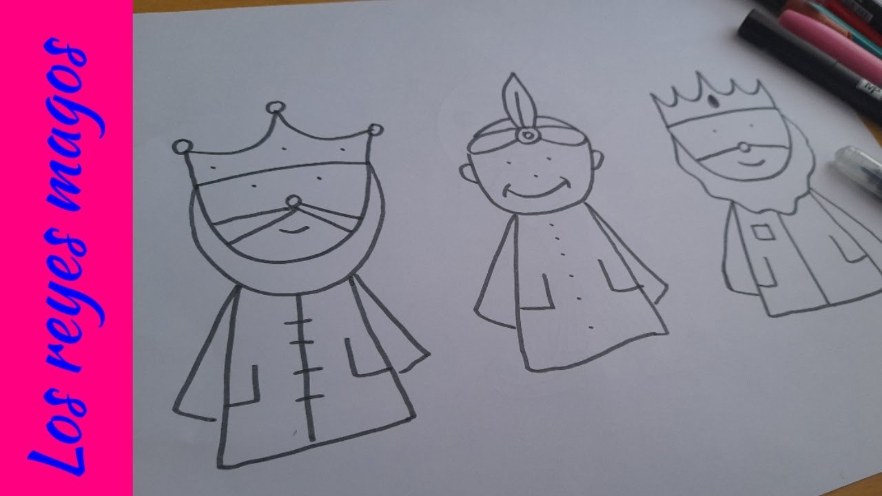 Como Dibujar Los Reyes Magos Dibujos Faciles 6 Enero 2022 🎁🎁 ¿Me he  portado mal? España - thptnganamst.edu.vn