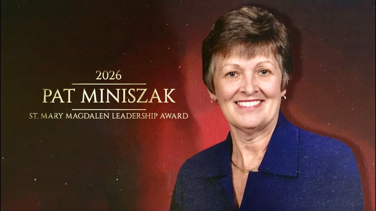 Honoring Pat Minizak — St. Mary Magdalene Lifetime Leadership Award