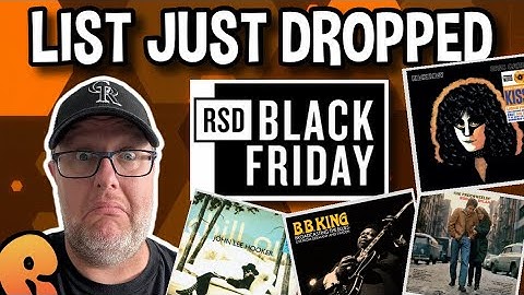🔥 RSD Black Friday 2025 List JUST Dropped! | Full Breakdown & Hidden Gems Inside