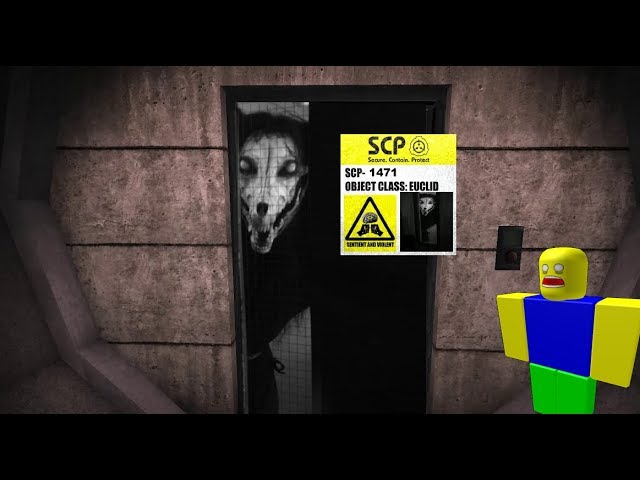 Robloxified SCP-1471-A isn't real, they cannot hurt you