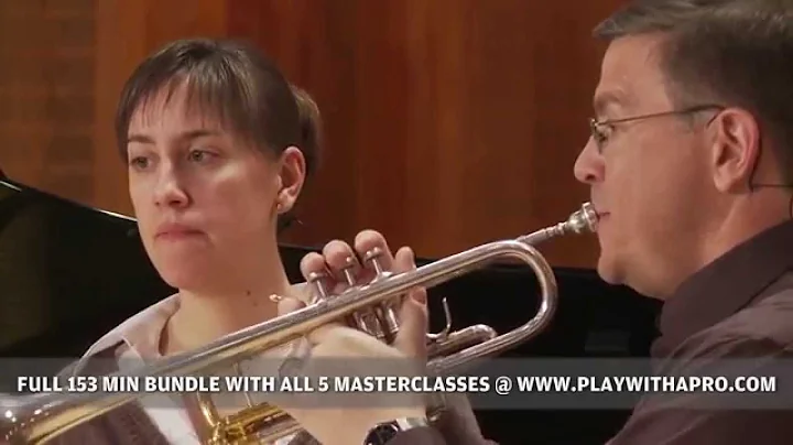 trumpet lessons with David Bilger, 5 trumpet masterclasses, Play With A Pro