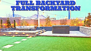 Las Vegas Home: Our Incredible Backyard Makeover! TIMELAPSE