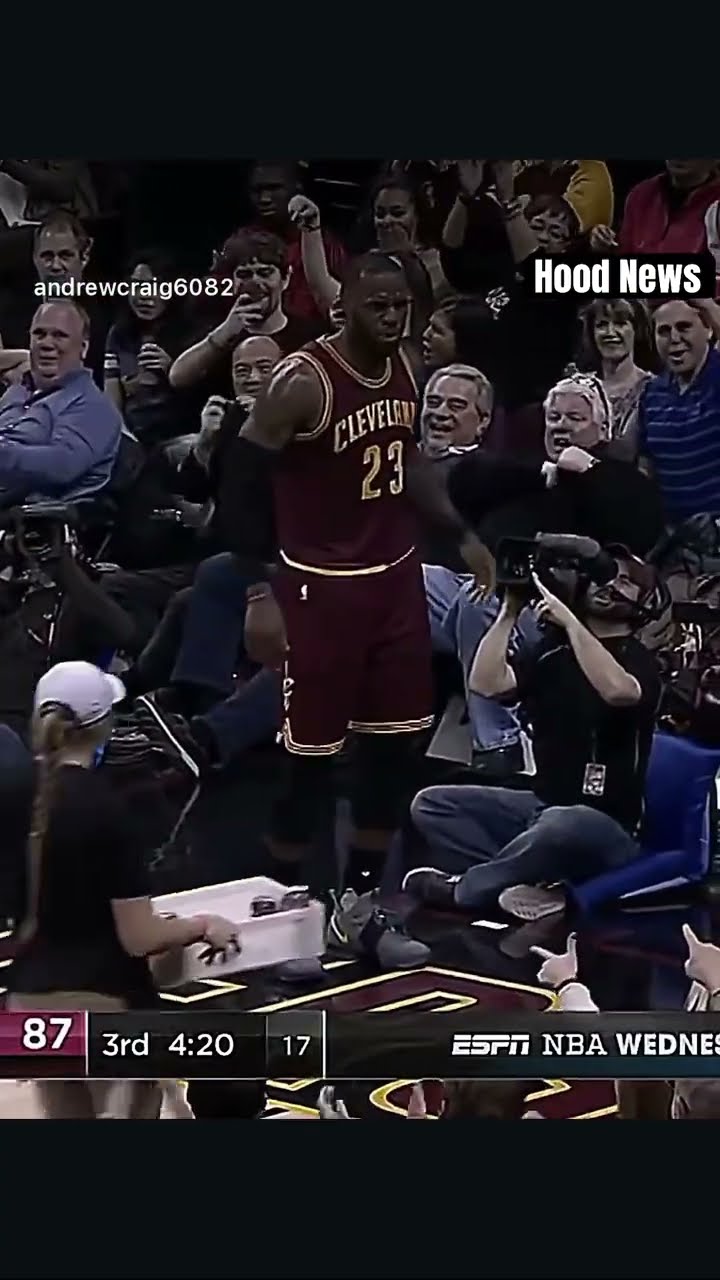 They were wild #hoodnews #kyrieirving #lebronjames #clevelandcavaliers #basketball #layup #omg #how